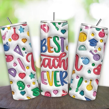 Teacher gifts 20oz tumbler style - perfect for any occasion drinkware flasks mug bottles water bottles bottled stylish beverage portable fla
