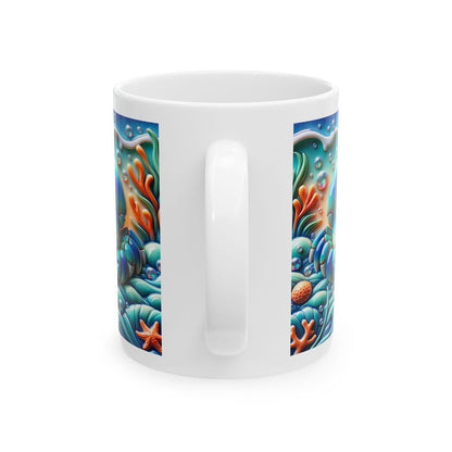 Blue crab 3d mug - perfect for your morning drinks - tumblers, drinkware cup bottles glass reusable washable coffee ceramic reuse xmas mugs