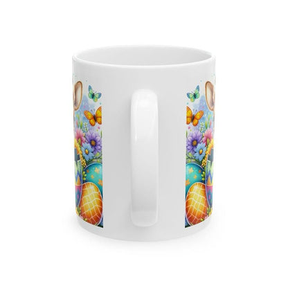 Easter giraffe mug - cute gift - perfect for hot drinks - drinkware, tumblers cup bottles reusable washable portable reuse ceramic coffee ea