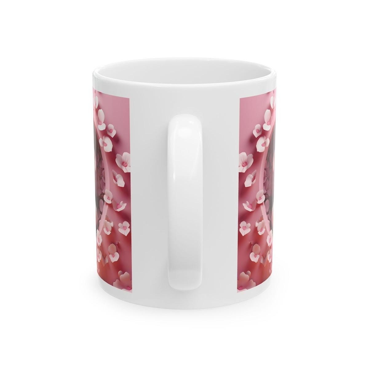 Cute 3d bear mug heart style - gift mugs for coffee lovers - cup, drinkware tumblers girlfriend boyfriend husband reusable ceramic washable