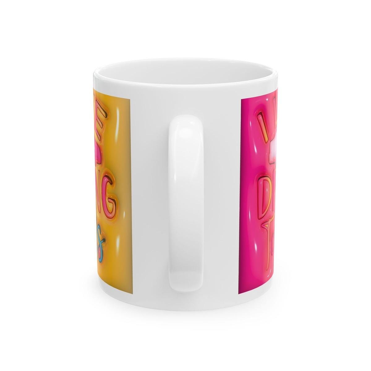 I love driving topless funny mug - perfect for coffee and tea - drinkware, cup tumblers washable bottles reusable ceramic reuse gifts rude m