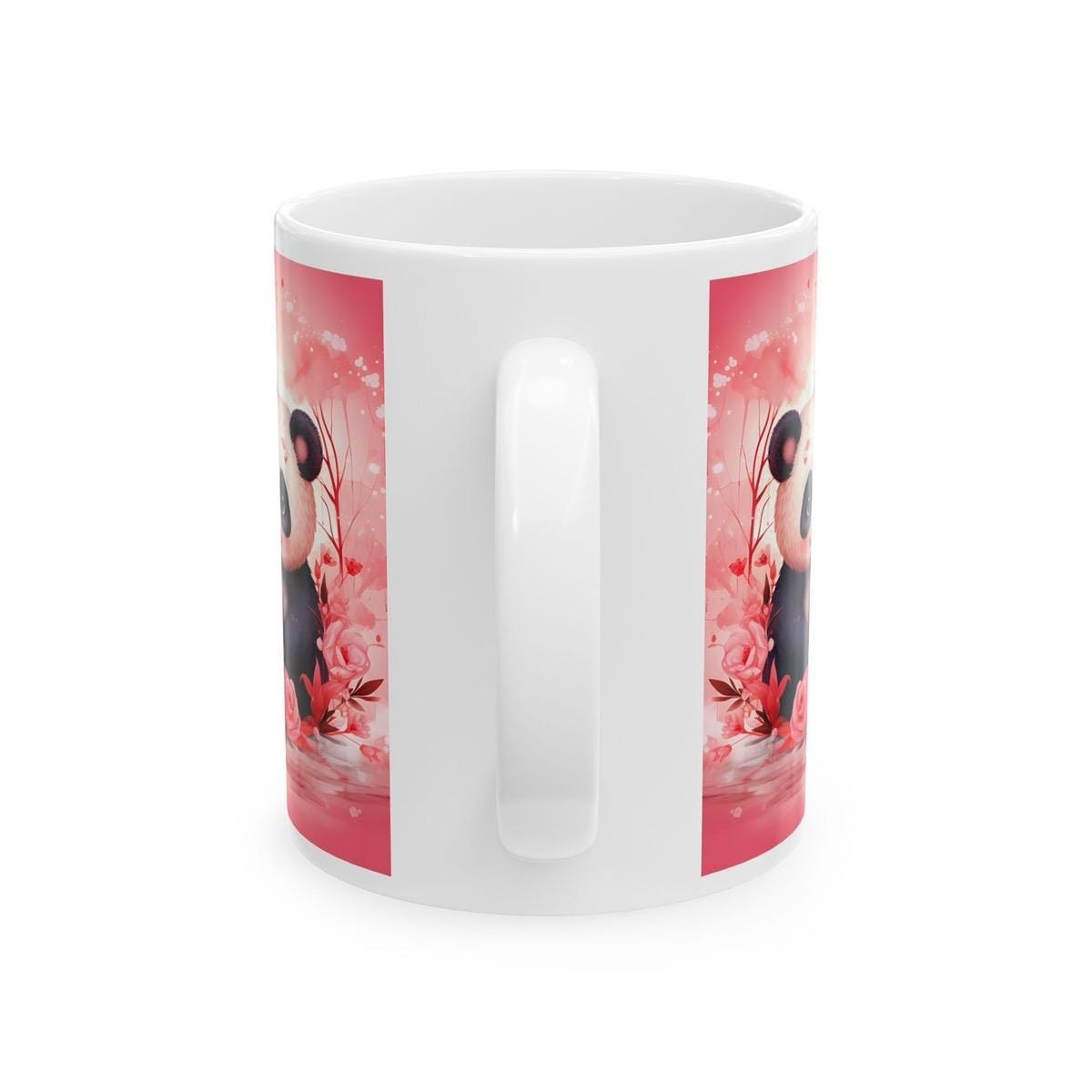 Couple of pandas cute valentines mug - perfect xmas christmas gift for secret santa or stocking filler - love mug for couples - drinkware tu