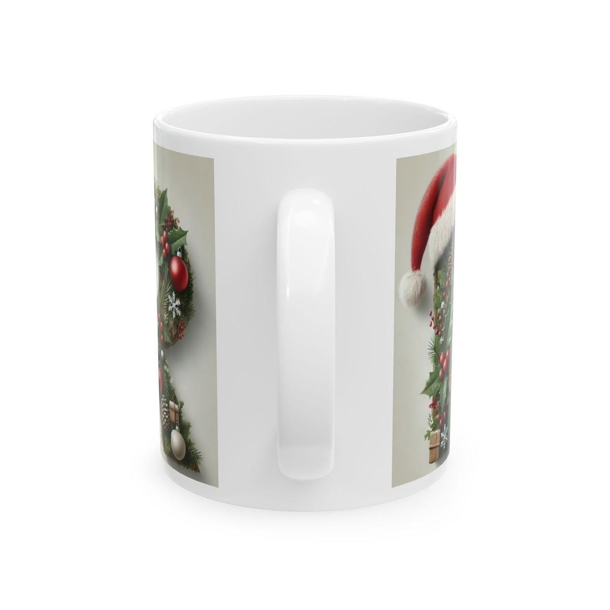 Personalised 'r' edition christmas mug - unique gift for xmas - stocking filler - drinkware washable reusable reuse ceramic cup tumbler coff