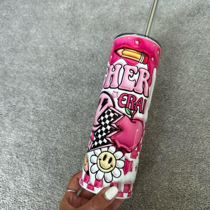 Teacher gifts 20oz tumbler style - perfect for any occasion drinkware flasks mug bottles water bottles bottled stylish beverage portable fla