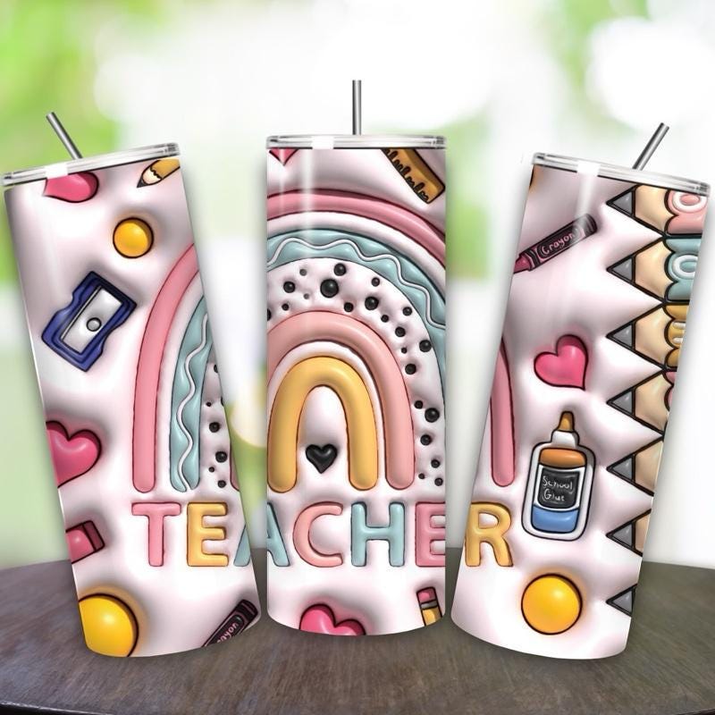 Teacher gifts 20oz tumbler - perfect for any occasion drinkware flasks mug bottles water bottles bottled stylish beverage portable flask bot