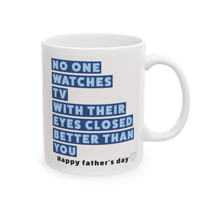 Funny father’s day funny dad mug funny fathers day gifts - ceramic coffee tumbler drinkware reusable washable reuse cup mugs drew novelty