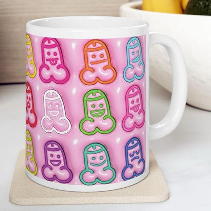 Funny faces rude mug gifts xmas - perfect for christmas gifts - drinkware, cup reusable tumblers washable reuse coffee ceramic