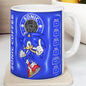 Sonic style mug gifts - perfect for coffee and tea - drinkware, cup tumblers ceramic reuse reusable washable cute gifts mugs