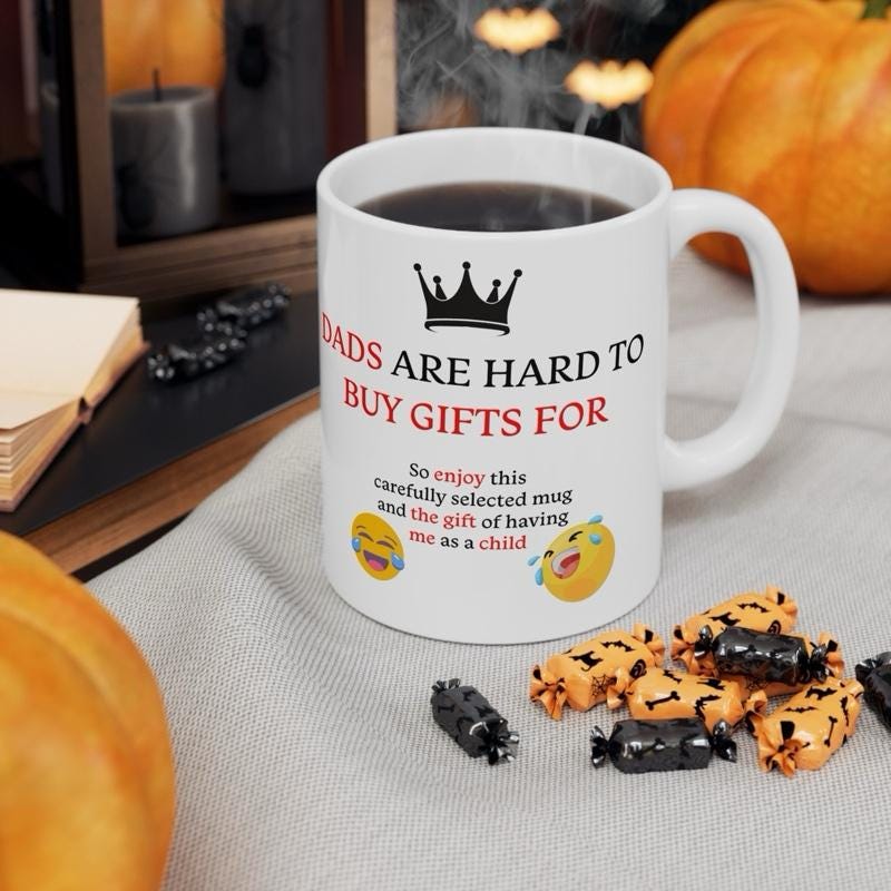 Dad gifts mug funny father day present for hard to buy dads 11oz ceramic coffee cup with unique slogan design drinkware mugs