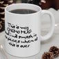 Chemo mug - perfect for your morning drinks - drinkware, cup coffee iced tea stylish tumbler washable reuse ceramic reusable beverage cancer