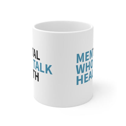 Men's mental health mug - perfect gift for him drinkware coffee reuse washable reusable ceramic tumbler cup xmas mugs tea festive motivation