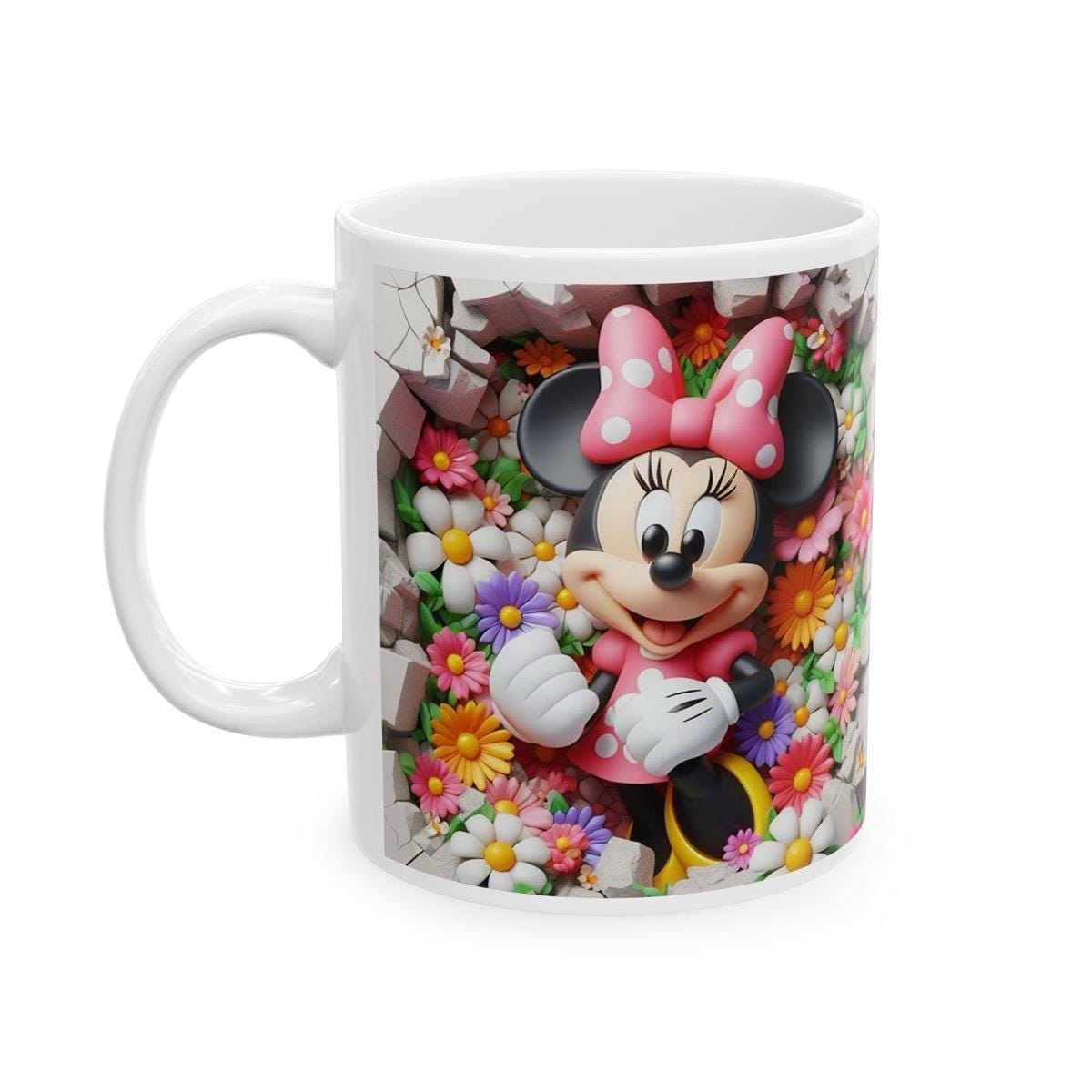 Minnie mouse mug 3d style 11oz