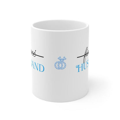 Fiancé husband mug engagement engaged - drinkware tumblers reuse washable bottles ceramic coffee reusable mugs gifts marriage wedding  coup