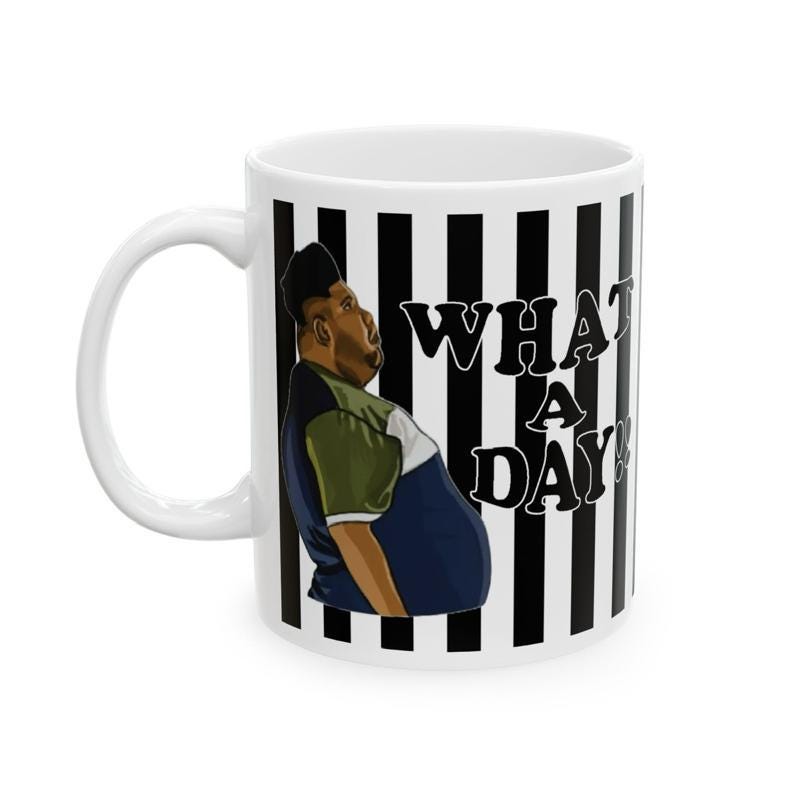 What a day mug harvey price mug - funny gift for coffee lovers - drinkware, tumblers funny mugs funny gifts 11oz washable reusable ceramic r