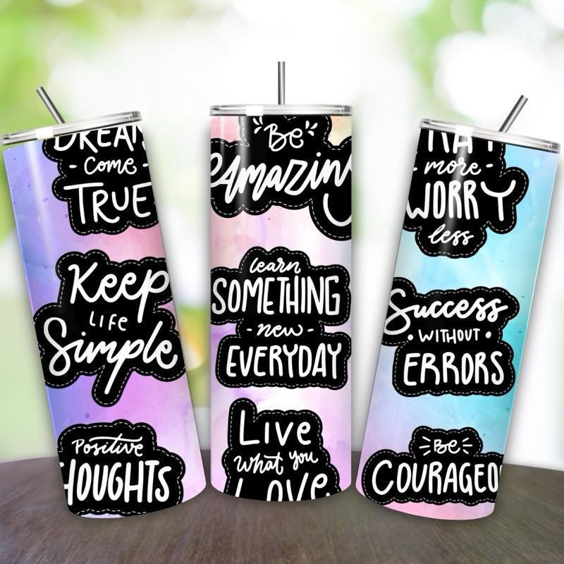 Self love 20oz girly tumbler mental health - perfect for any occasion drinkware flasks mug bottles water bottles bottled stylish beverage po