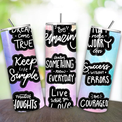 Self love 20oz girly tumbler mental health - perfect for any occasion drinkware flasks mug bottles water bottles bottled stylish beverage po