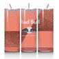 Red bull tumbler 20oz - peach orange glitter style perfect for on-the-go hydration - vacuum flask - cup drinkware mug bottles water bottles