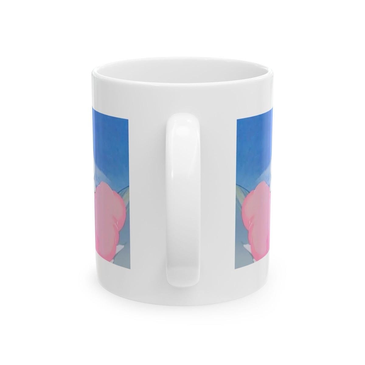 Cute moomin style mug - perfect for drinking and dipping - drinkware, cup tumblers reusable bottles ceramic washable reuse coffee moomins xm