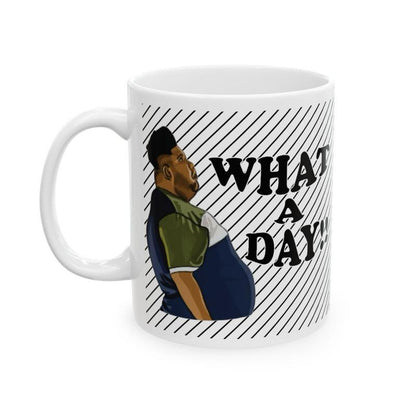 What a day mug harvey price mug - funny gift for coffee lovers - drinkware, tumblers funny mugs funny gifts 11oz washable reusable ceramic r