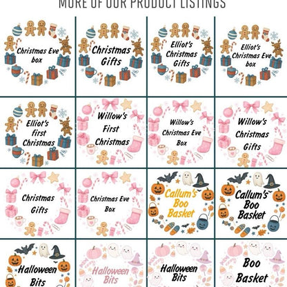Boo Basket Felt Trug Storage with Halloween Ghosts and Pumpkins Design for Storage Needs fun gifts gift Halloween cute funny friends mum girlfriend boyfriend dad present Decorative Organiser