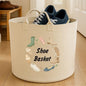 Personalised shoe basket storage Felt Trug, perfect gifts fun storage basket trugs toy storage cute friend mum book storage shoe storage shoe rack shoes