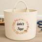 Personalised dog toys basket storage Felt Trug, perfect gifts fun storage basket trugs toy storage cute friend mum book storage dog gifts pets pet puppy storage personalised pet gifts Organiser