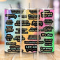 Self love - mental health - 20oz girly tumbler style - perfect for any occasion drinkware flasks mug bottles water bottles bottled stylish b