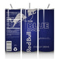 Red bull blue edition tumbler 20oz - perfect for on-the-go hydration - vacuum flask - cup drinkware mug bottles water bottles bottled portab