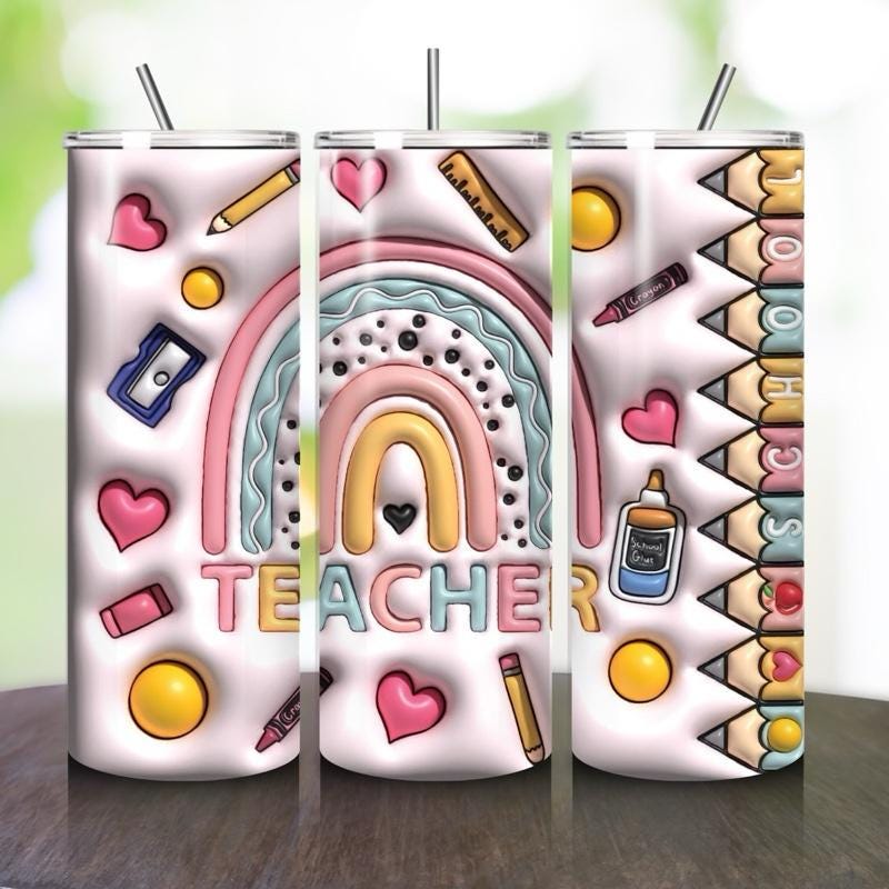 Teacher gifts 20oz tumbler - perfect for any occasion drinkware flasks mug bottles water bottles bottled stylish beverage portable flask bot