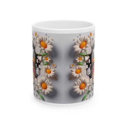 Donald style 3d mug - christmas secret santa gift stocking filler drinkware reuse tumbler reusable washable ceramic cup coffee xmas mugs tea