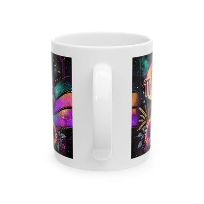 Virgo star sign astrology mug - perfect gift for coffee and tea lovers - drinkware tumbler washable reusable cup reuse ceramic cute girly gi