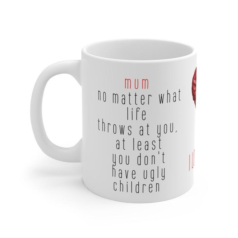 Mother's day gift - funny mug for unique coffee and tea lovers - drinkware, cup tumblers washable ceramic bottles reusable reuse mothers adu