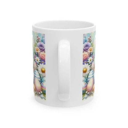Easter bunny mug - cute gift - perfect for hot drinks - drinkware, tumblers cup bottles reusable washable portable reuse ceramic coffee east