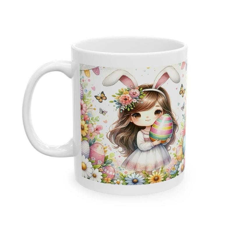 Easter mug - cute gift - perfect for hot drinks - drinkware, tumblers cup bottles reusable washable portable reuse ceramic coffee easter egg