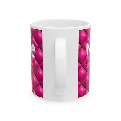 Nope not today - funny mug gifts - perfect for hot and cold drinks - tumblers, drinkware cup reusable washable ceramic coffee reuse rude mug