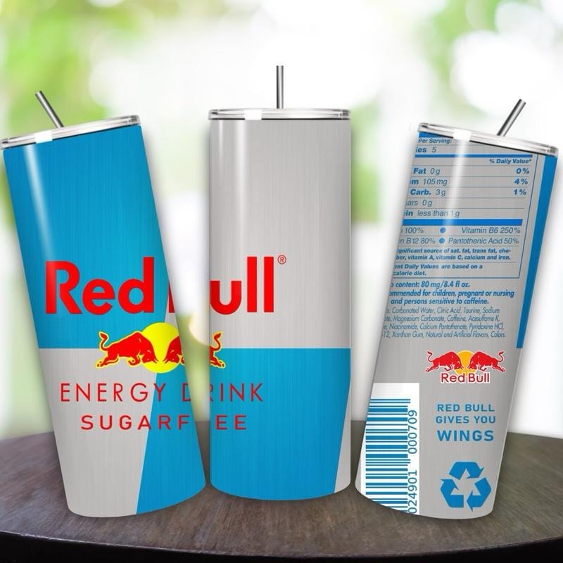 Red bull tumbler 20oz - summer style perfect for on-the-go hydration - vacuum flask - cup drinkware mug bottles water bottles bottled portab