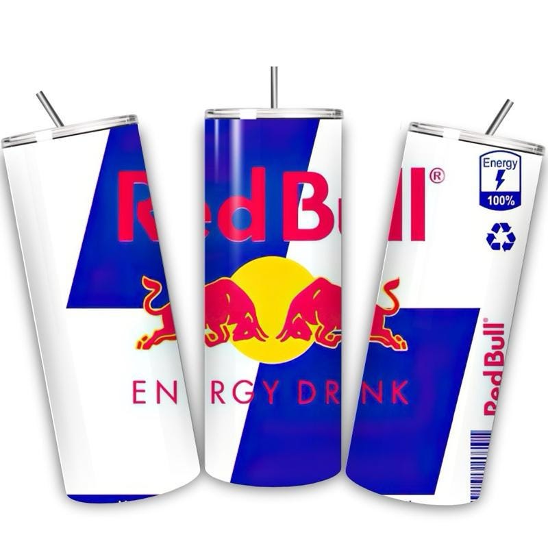 Red bull tumbler 20oz - perfect for on-the-go hydration - vacuum flask - cup drinkware mug bottles water bottles bottled portable gifts insu