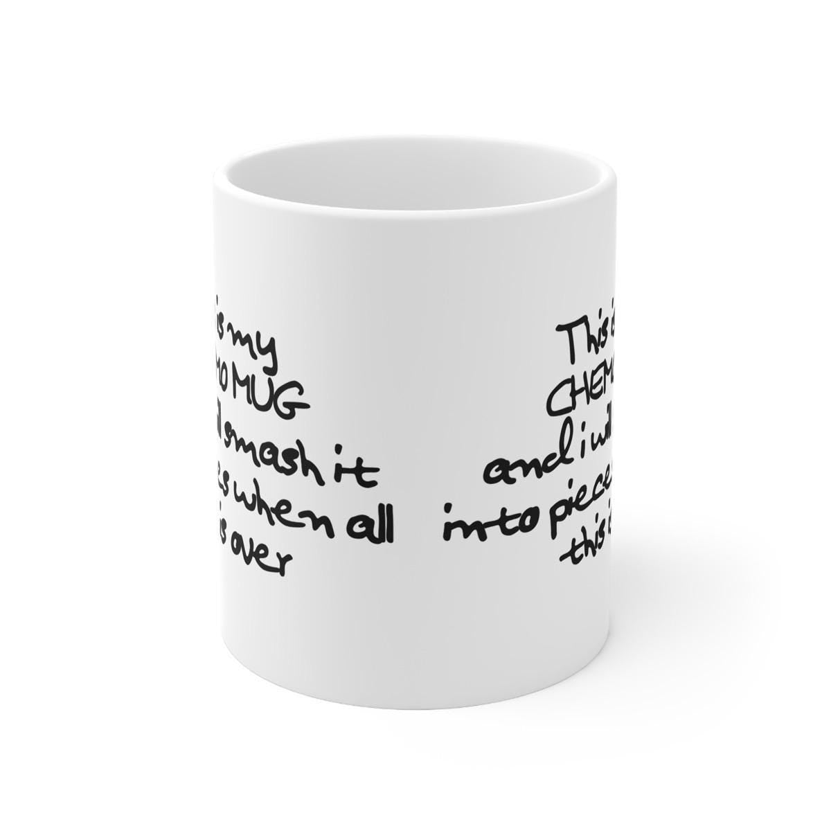 Chemo mug - perfect for your morning drinks - drinkware, cup coffee iced tea stylish tumbler washable reuse ceramic reusable beverage cancer