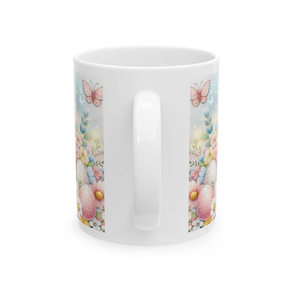 Easter bunny mug - cute gift - perfect for hot drinks - drinkware, tumblers cup bottles reusable washable portable reuse ceramic coffee east