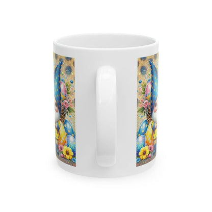 Easter gonk gonks mug - cute gift - perfect for hot drinks - drinkware, tumblers cup bottles reusable washable portable reuse ceramic coffee