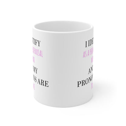 Funny mum gift mother’s day mug sarcastic funny perimenopause try/me mug - perfect for hot drinks - cup, drinkware tumbler reuse ceramic w