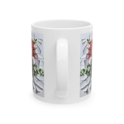 Personalised boxer dog puppy mug - cute gift for dog lovers - drinkware, cup coffee tumblers ceramic reuse reusable washable mugs