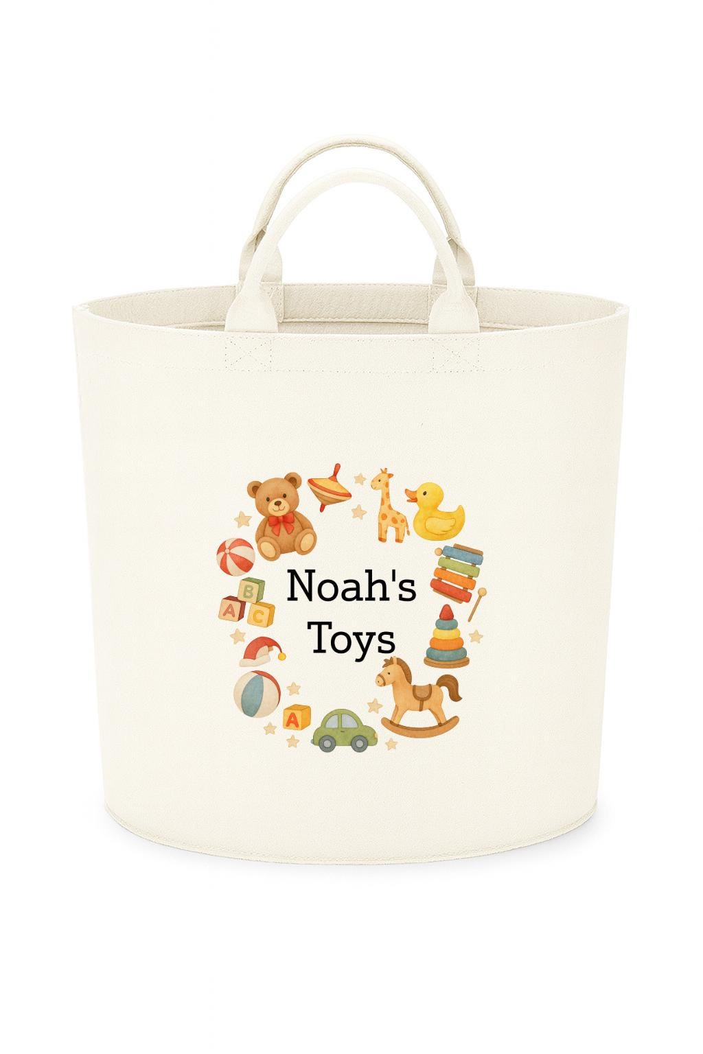 Personalised Toy storage Felt Trug basket, perfect gifts boys kids gift fun animals storage basket trugs toy storage