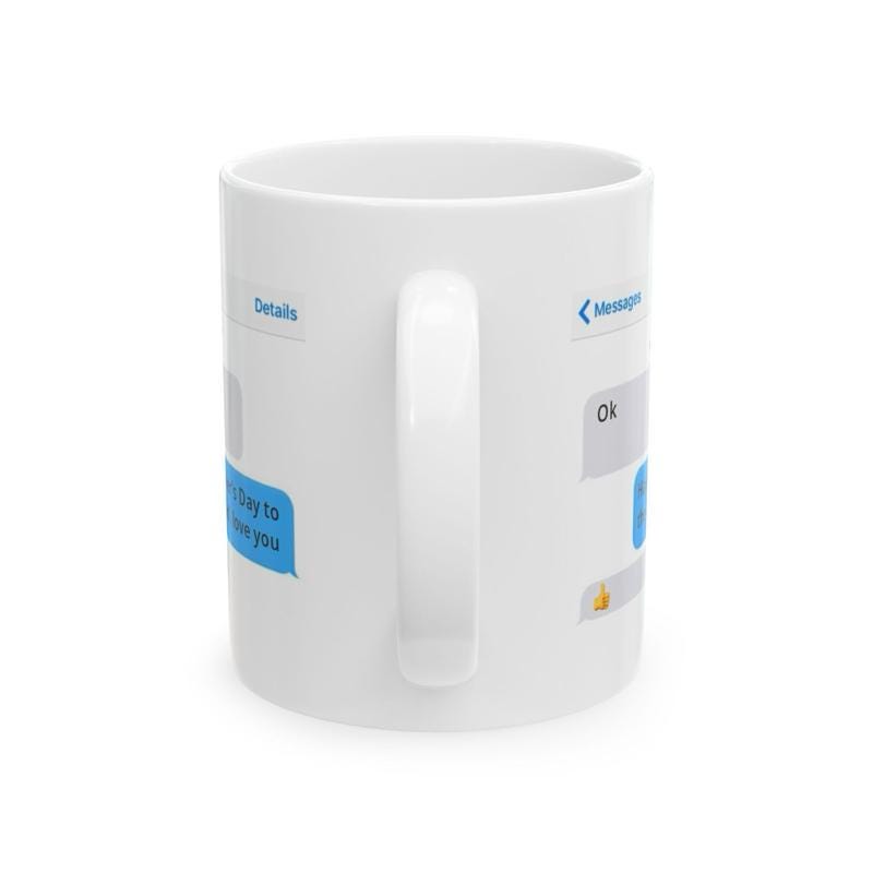 Funny father’s day funny dad mug - ceramic coffee tumbler drinkware reusable washable reuse cup mugs drew novelty fathers day dad him fun