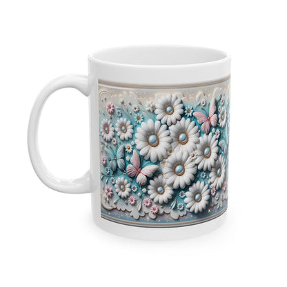 Butterfly bliss mug - perfect for your morning drinks - cup, drinkware tumblers glass reusable washable ceramic coffee reuse xmas mugs tea f