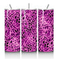 Purple leopard print tumbler 20oz - perfect for on-the-go hydration - vacuum flask - cup drinkware mug bottles water bottles bottled portabl