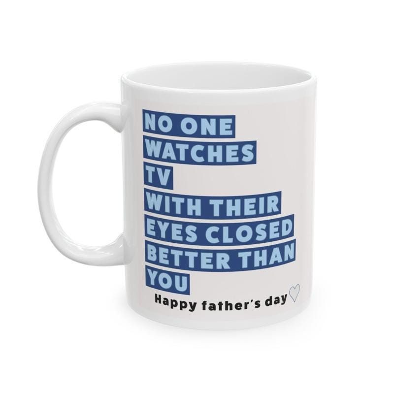 Funny father’s day funny dad mug funny fathers day gifts - ceramic coffee tumbler drinkware reusable washable reuse cup mugs drew novelty