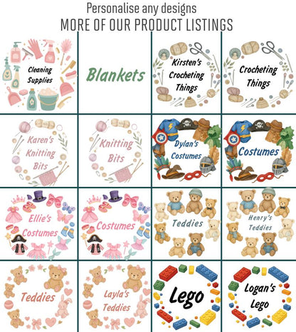 Personalised birthday gift basket storage Felt Trug, perfect gifts boys kids gift fun storage basket trugs toy storage cute friend mum