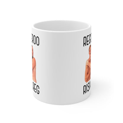 Mashtag reg mug - perfect for your morning drinks - drinkware coffee cup tea reuse reusable washable ceramic tumbler xmas mugs mean festive