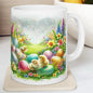 Easter chicks mug - cute gift - perfect for hot drinks - drinkware, tumblers cup bottles reusable washable portable reuse ceramic coffee eas
